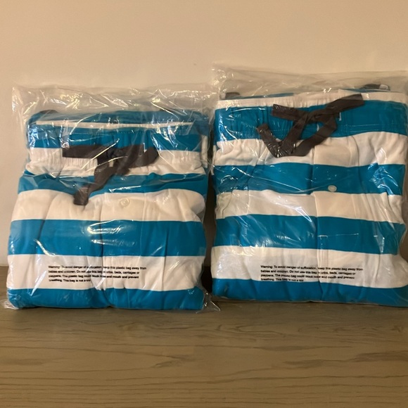 2 identical pairs of size medium 100% cotton brand new pajama sets - Picture 2 of 5